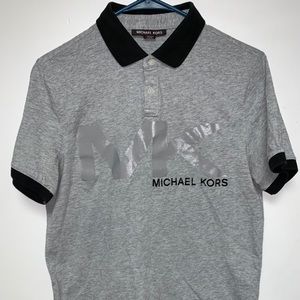 Gray Micheal Kors polo